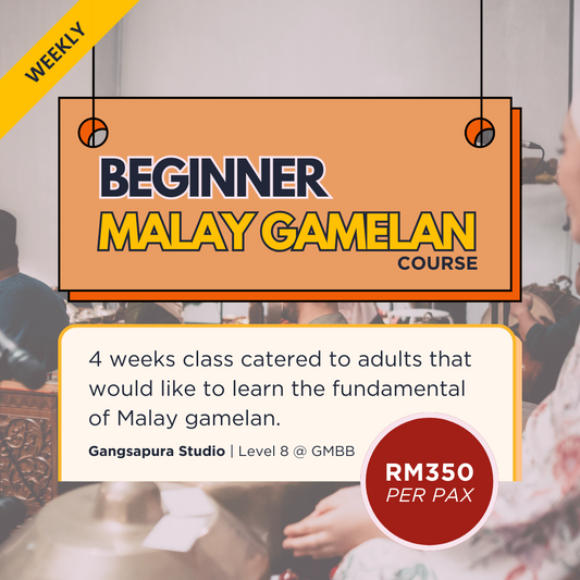 Beginner Malay Gamelan Course