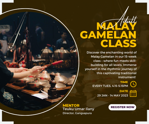 Adult Malay Gamelan Class @ ISKL