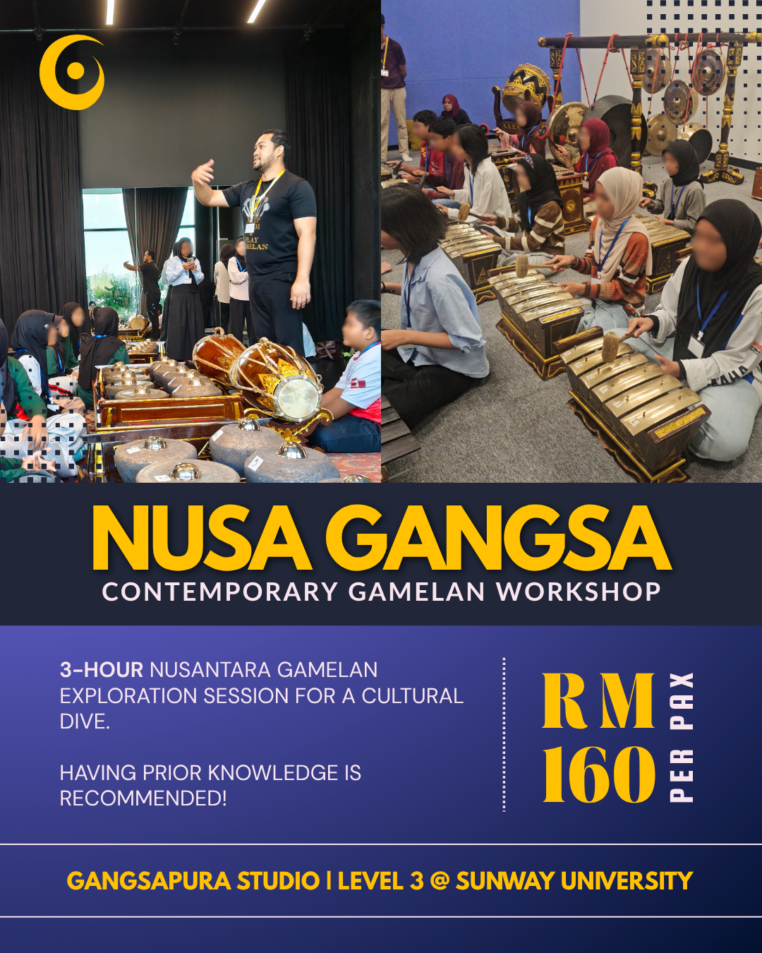 NUSA GANGSA – Contemporary Gamelan Workshop